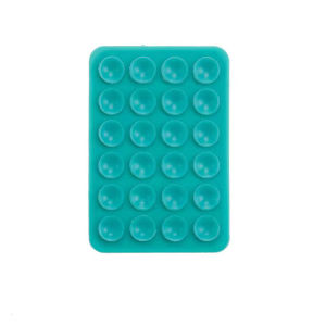 4pcs Square 24‑Piece Silicone Suction Cup For Phone Holder Mobile Power Bank Makeup Mirror Universal Anti-Slip Back Sticker