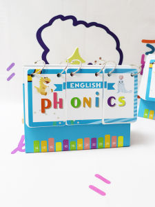 English Phonics Natural Decoding Calendar Sound Label Flip Card Cvc Card Classroom Teaching Aids Early Education Flash Cards