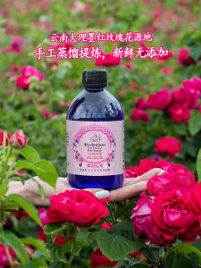 Natural Rose Pure 500ml Moisturizing Soothing Hydrating Skin Brightening Essential Water for All Skin Types from Qishi Huayu