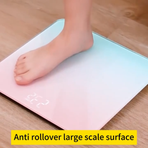 Hisoka Smart Electronic Body Fat Scale USB Charging Digital Display Weight Health Data Monitor