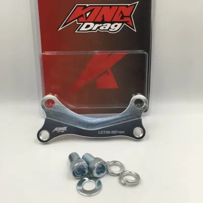 KINGDRAG BRACKET 267MM LC135 135LC 4S SRL110 SRL115 LAGENDA TAPAK DISC DISK BRACKET ALLOY CNC KING DRAG