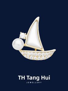 TH | Natural Freshwater Pearl Luxury Pin Brooch