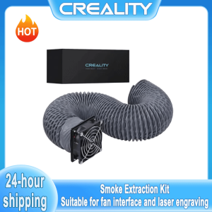 Creality | Creality Fume Extraction Kit for 3D Printer & Laser Engraver Enclosure Efficient Ventilation System with Fan Interface