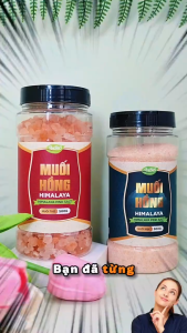 Muối hồng Himalaya Anbio dạng mịn 500g