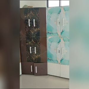 JUMBO - Lemari Pakaian 6 Pintu Bingkai Integrasi Dilipat Bebas Kamar Dengan Pintu Magnetik Furniture Minimalis Kabinet Penyimpanan Serbaguna Lemari Baju Plastik Premium Mudah Dipasang