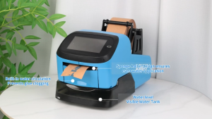TapeZ Smart Water Activated Tape Dispenser | Automatic Kraft Paper Gum Tape Cutter Machine Eco-Friendly Carton Sealing Packaging