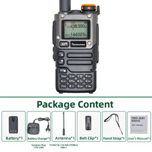 Quansheng UV K5 (8) Walkie Talkie Portable Am Fm Two Way Radio Commutator Station Amateur Ham Wireless Set Long Range Receiver