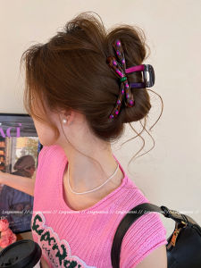 Romantic Butterfly Knot Hair Clip Elegant Hair Accessories Shark Clamp Cute Bow Design Original Design Hair Grips for Women