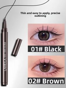 Fine Waterproof Sweatproof Smudge-Proof Long-lasting Eye Liner for Beginners