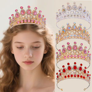 Fashionable Multi-Color Crown 1 Piece Princess Feeling Birthday Gift for Girls Photography Party Stage Stand out