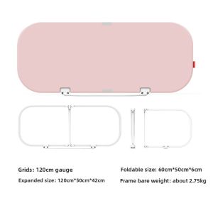 EUDEMON | Portable Foldable Travel Bed Rail Easy Storage Single Side Baby Bed Guard