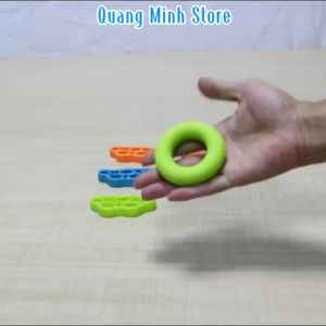 [XC]Vòng silicon đàn hồi bóp tay tập tay dụng cụ tập vận động tay handgrip nhiều màu nhiều mức tạ tập