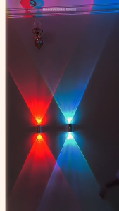 Đèn Tường RGB 16 Màu Điều Khiển Từ Xa Cảm Biến Thân Nhiệt Sạc Pin Gắn Từ Tính Ánh Sáng Chống Chói