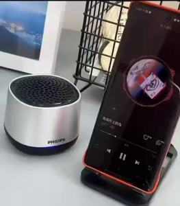 Philips | Philips TAS1009 Portable Desktop Wireless Speaker BT5.3 Powerful Sound 1200MAh Battery Life RGB Subwoofer for Outdoors Camping