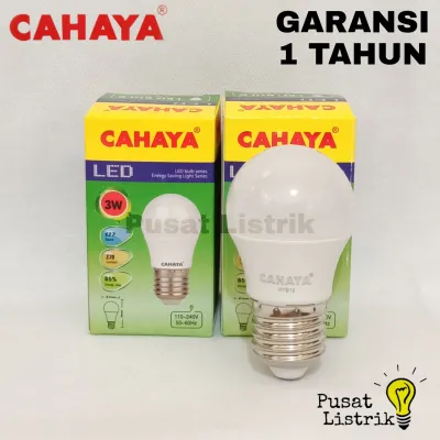Lampu Bohlam LED 3watt Cahaya Lampu LED 3w Putih