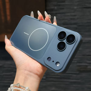 Tempered Glass Case for iPhone Air 17 Pro Max 17 Pro Cover Magnetic for Mag-safe Soft Bumper Shockproof Full Camera Film Shell