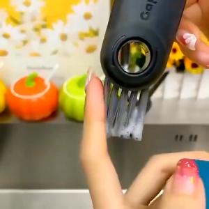 Bottle Brush 3 in 1 Cup Lid Cleaner Water Milk Kettle Cover Gap Cleaning Set Rotatable Kitchen