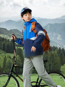 XTEP | Windproof Warm 3-in-1 Jacket Childrens Outerwear