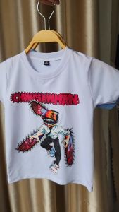 Áo thun in hình Chainsaw Man Denji Anime Quỷ Đầu Cưa dành cho bé ( Mẫu Chainsaw02)