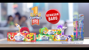 KODOMO PASTA GIGI ODOL ANAK RASA STRAWBERRY isi 45 gram