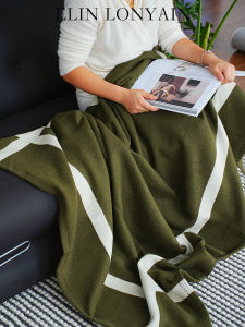 ELIN LONYAIN | Pure Wool Thick Throw Blanket