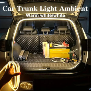Flexible Silicone LED Light Strip SUV Trunk Soft Rubber Ambient Lighting Waterproof Concealed Installation for Vehicle Decor