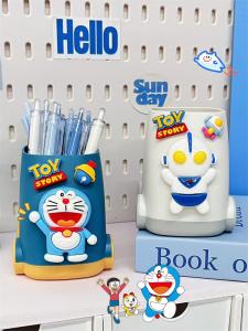 Cute Large Capacity Student Office Desktop Stationery Storage Box Boy Creative Pen Holder Children High Aesthetic Value