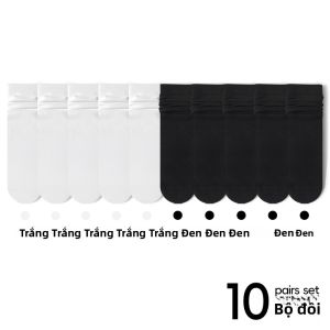 MiiOW | Tất cotton chống khuẩn cho nữ mùa xuân hè dài đến bắp chân không xương thoải mái thoáng khí chống bong bóng tất
