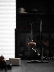 Chinoiserie Zen น้ํามันหอมระเหยเซรามิคธูป Burner เชิงเทียน Tea Room Study ตกแต่งชิ้น < Ne1> เครื่องใช้ในบ้าน