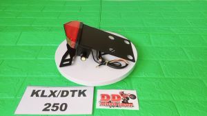 ท้ายสั้น KLX250/DTK250/D-TRACKER250 #โครงเหล็กหนา 2.0 mm #แบบใส่ไฟเลี้ยวตาแมว  ไฟท้าย KLX250/D-Tracker250