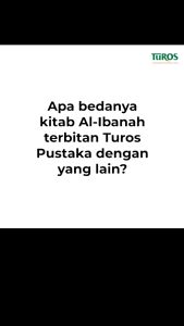 Kitab Al-Ibanah Rujukan Orisinil Akidah Asyariyah Karya Imam Asyari Pengantar Buya Arrazy Aqidah Asyariyah Penerbit Turos