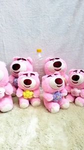 Dreamtoys96 Boneka Lotso Sit Lotso With Flowers Boneka Lotso Ukuran M