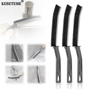 KEBETEME 3PCS Gap Cleaning Brush Multifunctional Deep Cleaning Brush for Door Window Track