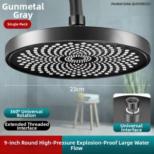YEMO | Large Top Spray Pressurized Skin-soothing Shower Head