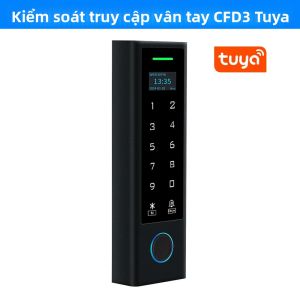 Wifi Chống Nước Tuya APP Bộ Điều Khiển Truy Cập Bằng Vân Tay Bàn Phím RFID Độc Lập Có Màn Hình LCD Hệ Thống Mở Cửa 125KHz Cho An Ninh Gia Đình
