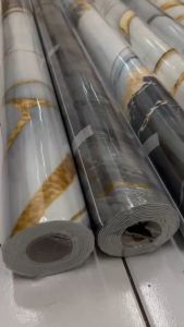 WD Wallpaper Foam Vinyl Marble Roll 1.2M x 2.8M x 2.5mm Wallpaper Siker Marbel DIY Kamar Dinding