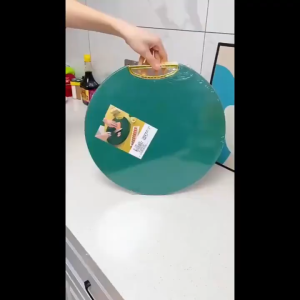 Household Vertical Chopping Board Food-Grade Non-Slip Round Double-Sided Cutting Board