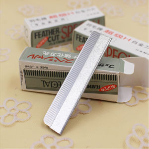 Professional Stainless Steel Feather Eyebrow Trimmer Blades for Beginners 10pcs Tattoo Shop Eyebrow Grooming Tools