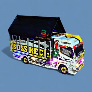 MINIATUR TRUK OLENG KAYU FULL LAMPU WAHYU ABADI / MINIATUR TRUK OLENG MURAH / Mainan anak laki laki / mainan viral miniatur truk/ truk oleng /trukoleng