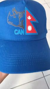 Nepal Blue Cricket Cap ICC T20 World Cup 2024