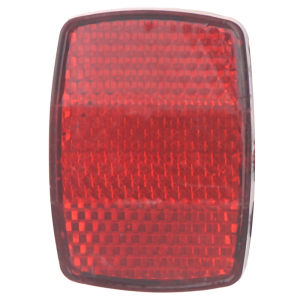 【Bicycle Plastic Reflector Tail Light Reflector Front And Rear Warning Tail Light】