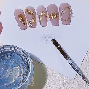 Gel không chảy chà tráng gương vẽ nổi 3D gel trong suốt Annies 20g