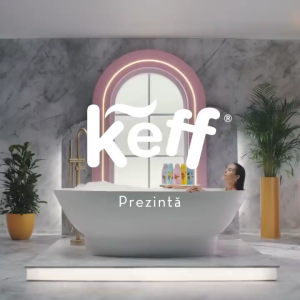 Sữa tắm Keff hương kem bánh quy dung tích 500ml - Body Wash – Cookie Cream Ice Cream Scented