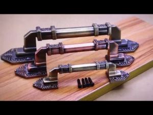 Antique Red Copper Pulls Drawer Handles,for Dresser Closet Cupboard Gate Barn Door Kitchen Hardware