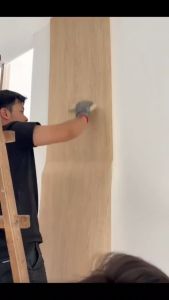3D Wood Wallpaper Design: Easy Installation Home Decor