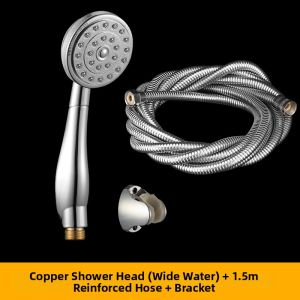 Pressure Boosting Water Saving Shower Head