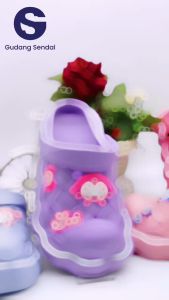 [GSS 937] - Sandal Fuji Baim Anak-Anak Terbaru Motif Lucu KUROMI Bahan Karet EVA RUBBER Terlaris Dan Termurah