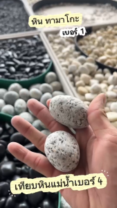 หิน ทามาโกะ เบอร์ 1 ขนาด 3-5 ซม ถุงละ 10 กก