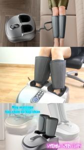 Máy Massage Chân Mát Xa bàn Chân Và Bắp Chân Nikio NK-187 - Công Nghệ Túi Khí Nắn Bóp Nhẹ Nhàng Hỗ Trợ Điều Trị Suy Giãn Tĩnh Mạch Chân