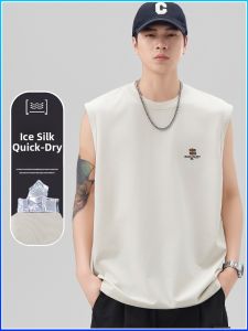 American Sleeveless Tank Top Summer Casual Sport Wear